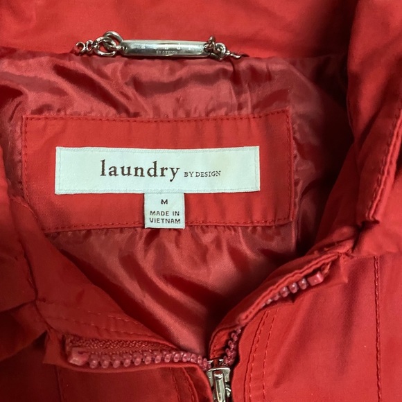 Laundry By Design Red Jacket - Size M - Picture 4 of 6